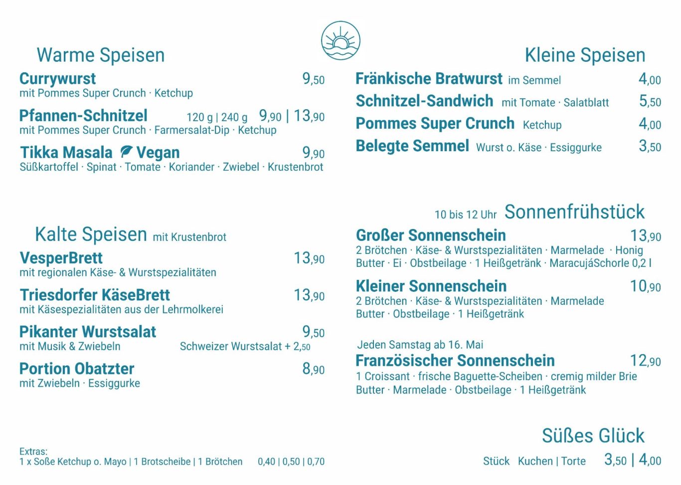 Bunte Vesperplatte mit Wurst, Käse, Brezeln, Radieschen, Zwiebeln und Krustenbrot.